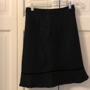 Fit and flared skirt